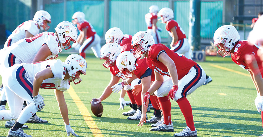 中学アメリカンフットボール部