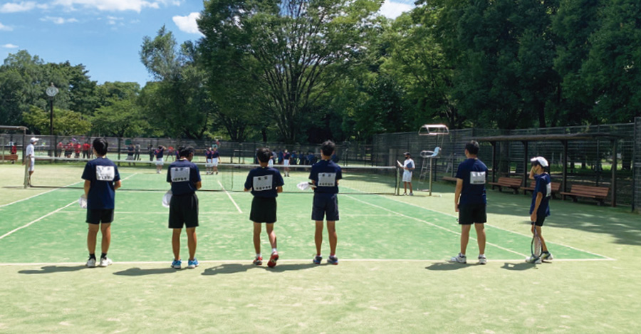 中学ソフトテニス部