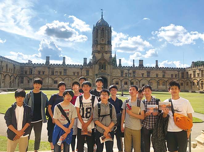 語学研修の様子