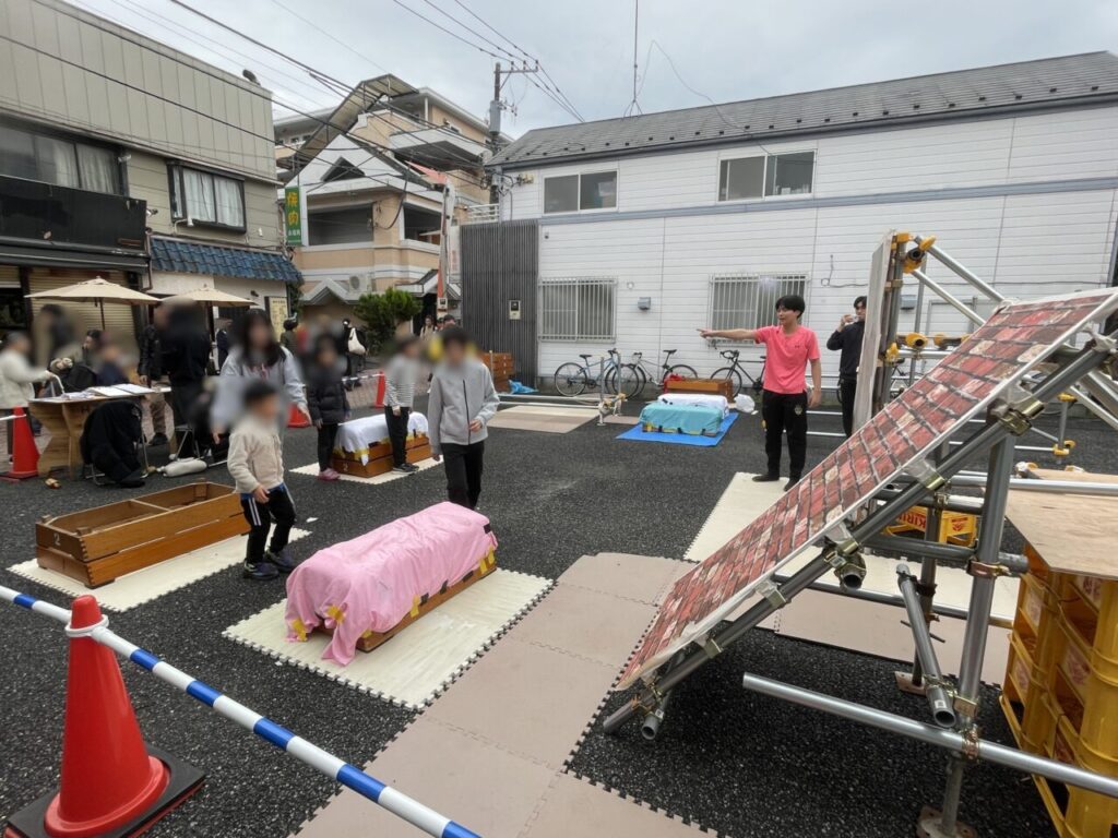 パルクールの様子