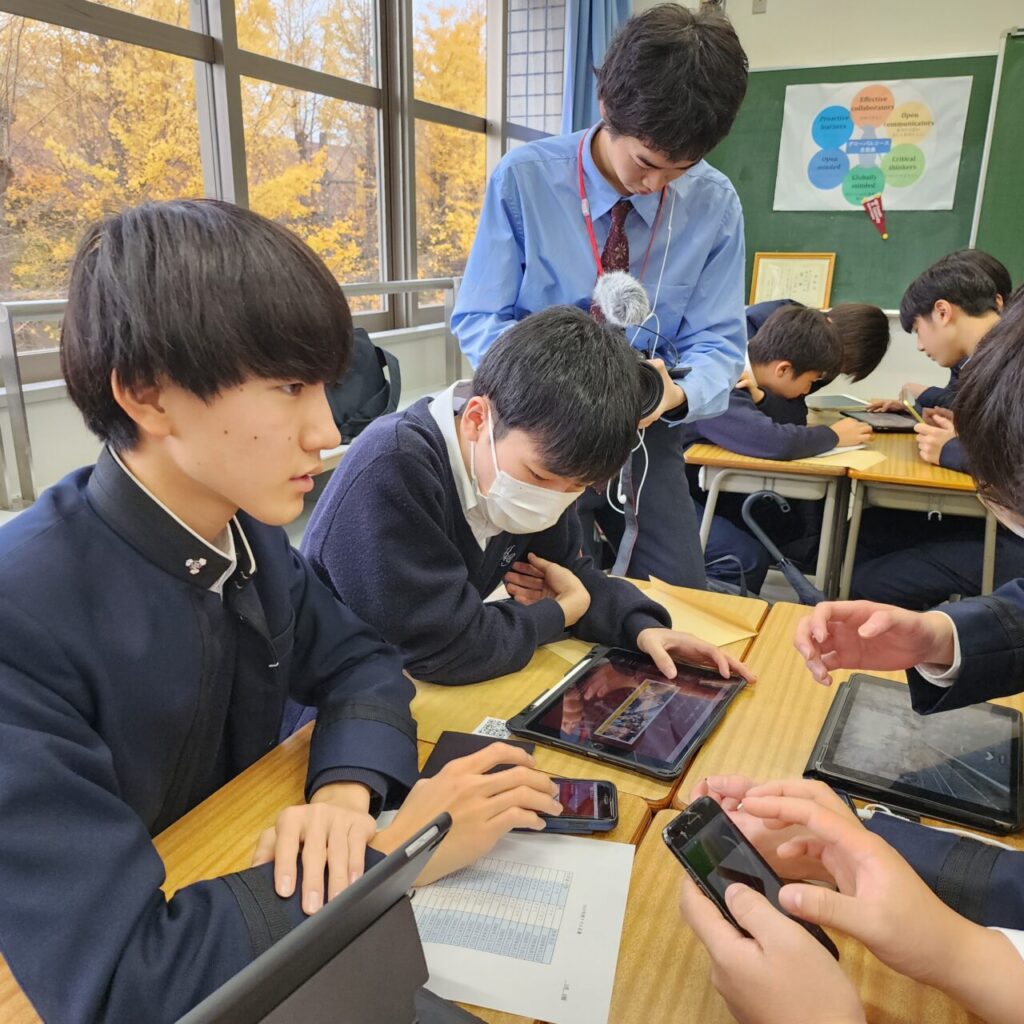 メディアリテラシーを学ぶ「Ray’s blog」に取り組む