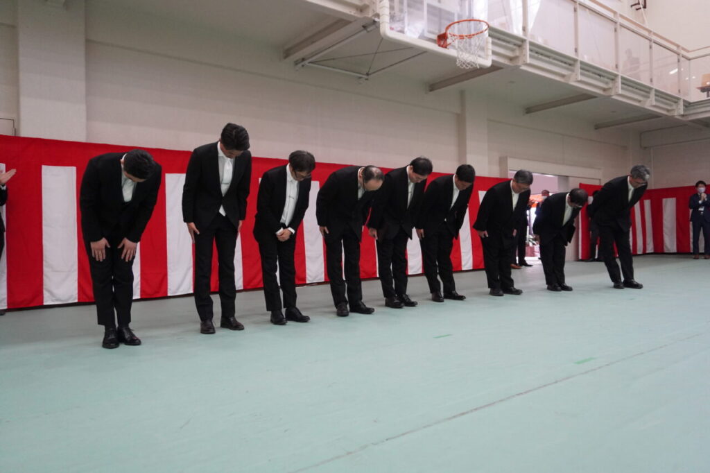 2023年度中学卒業式