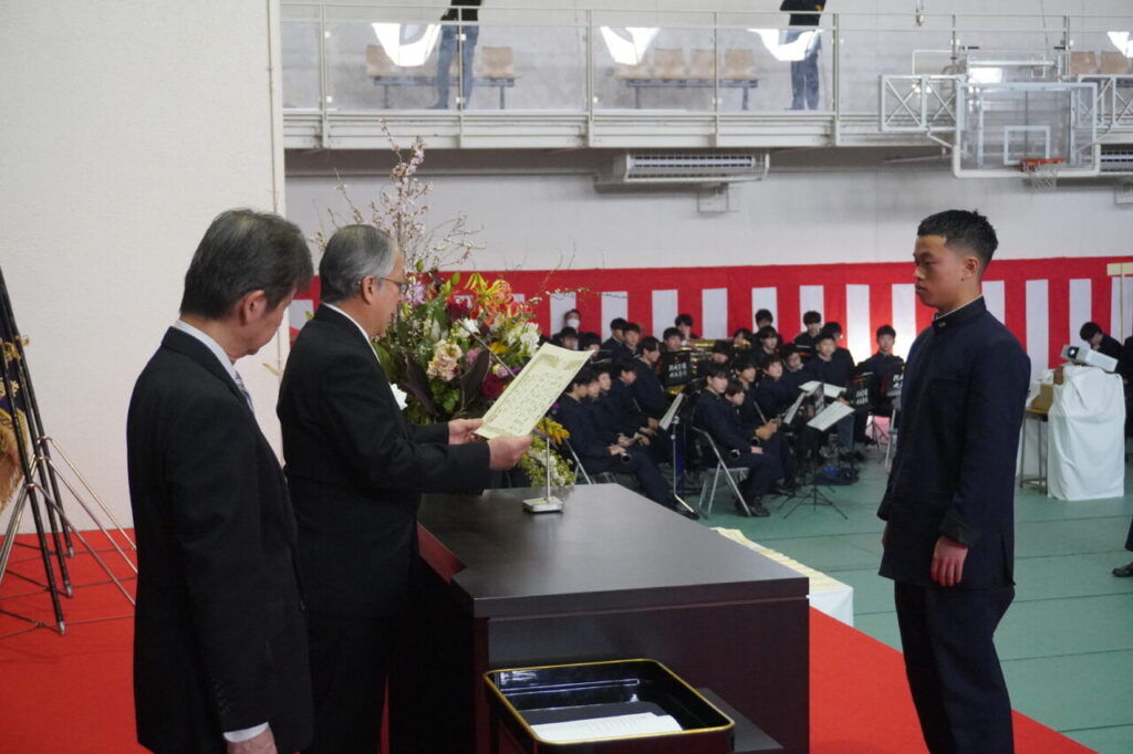 2023年度高校卒業式