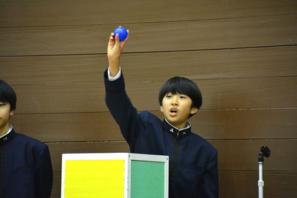 【中学】 体育祭カラー結団式