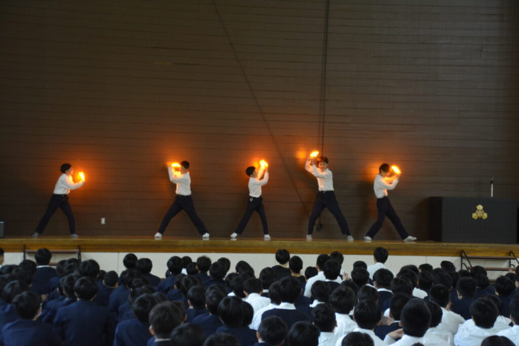【中学】 体育祭カラー結団式