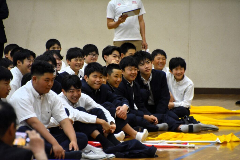 【中学】 体育祭カラー結団式
