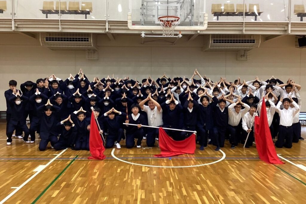 【中学】 体育祭カラー結団式