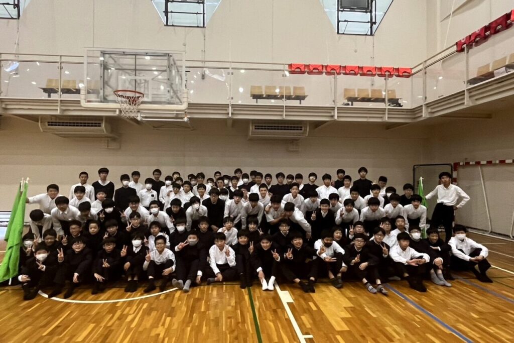 【中学】 体育祭カラー結団式