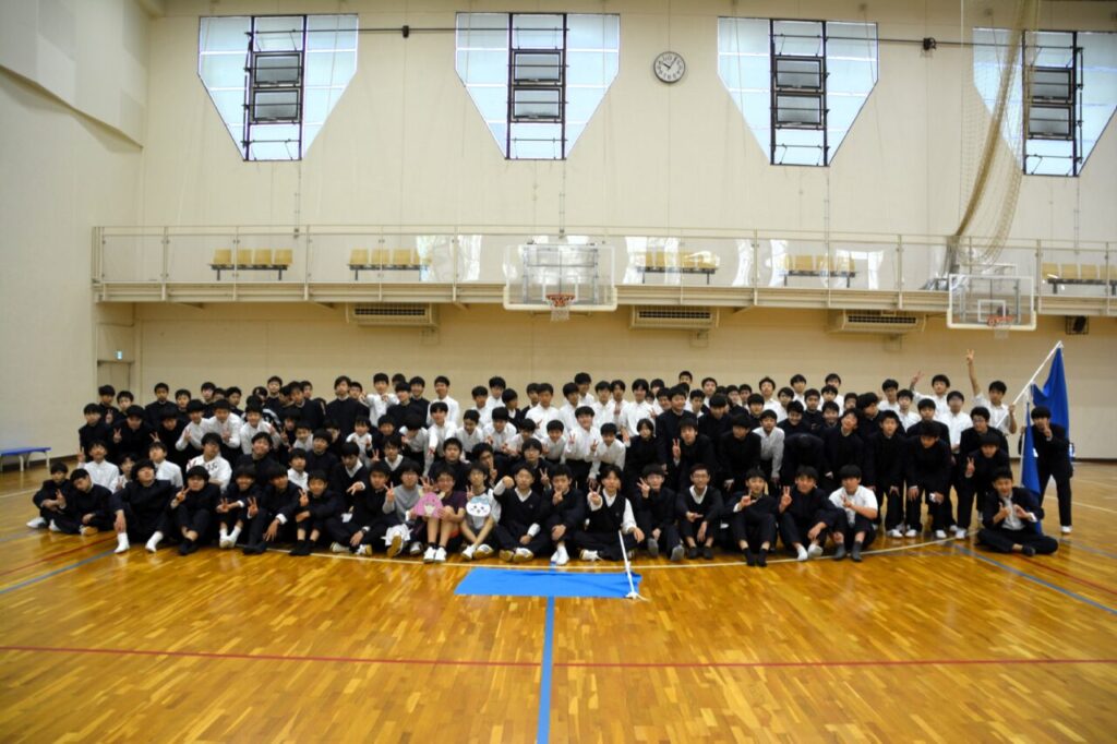 【中学】 体育祭カラー結団式