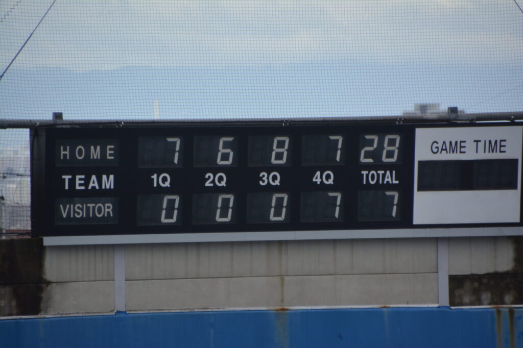 【中学アメフト部】 マリンボウル準優勝!