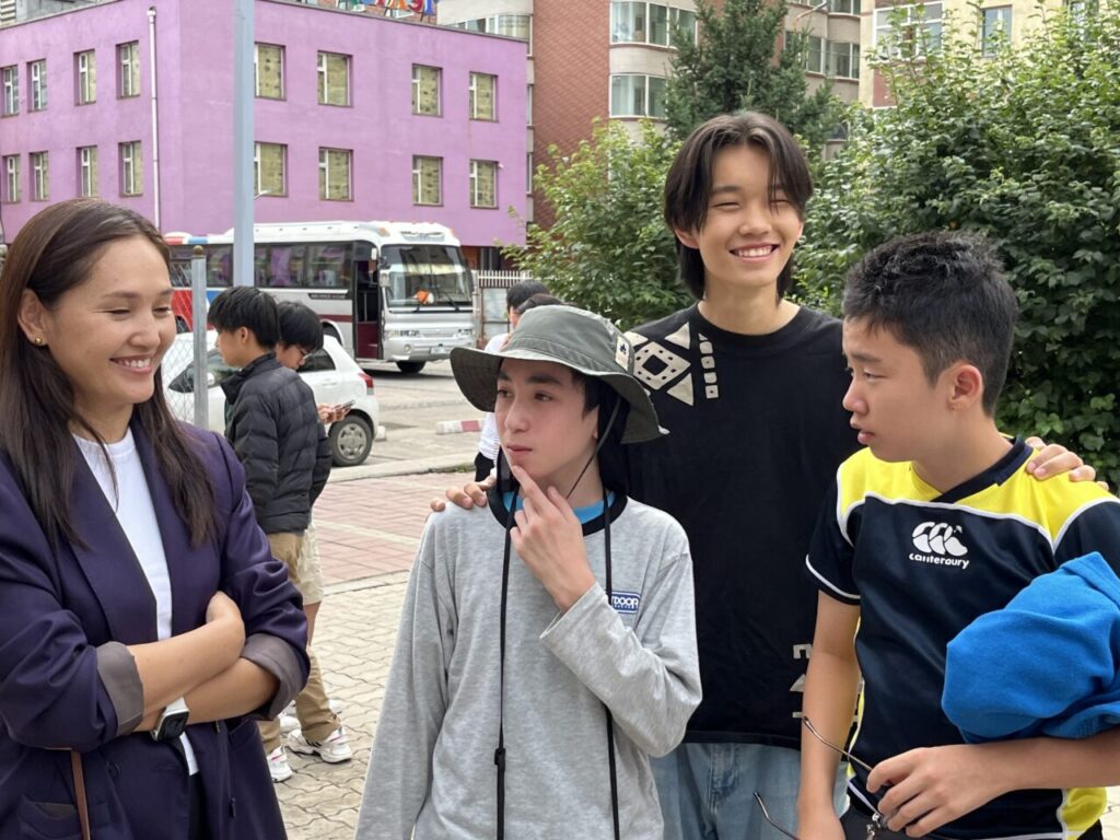 モンゴルでの交流