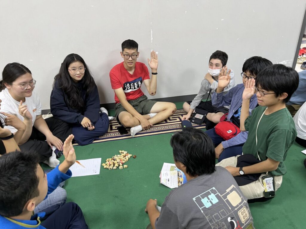 モンゴル伝統のシャガイゲーム