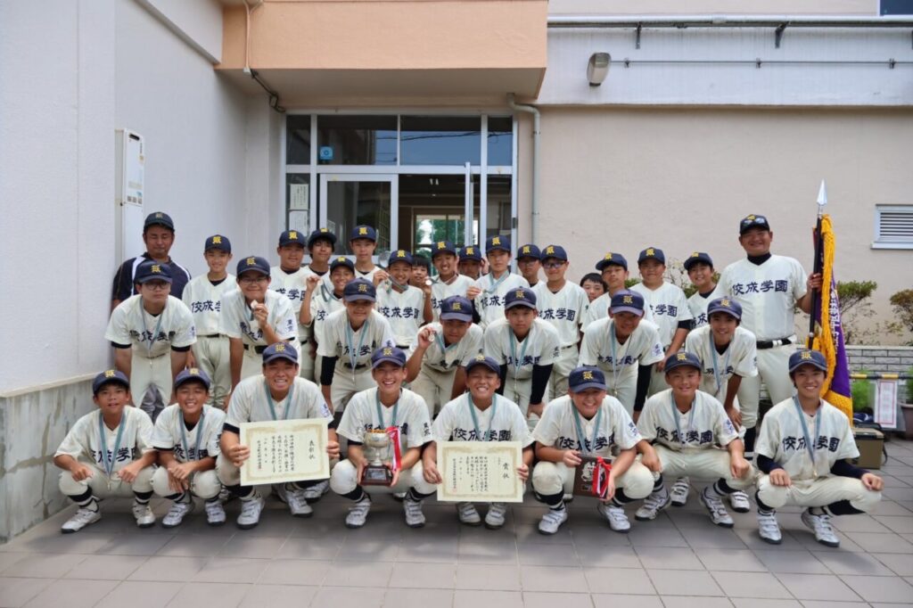 【中学野球部】 杉並区大会優勝！
