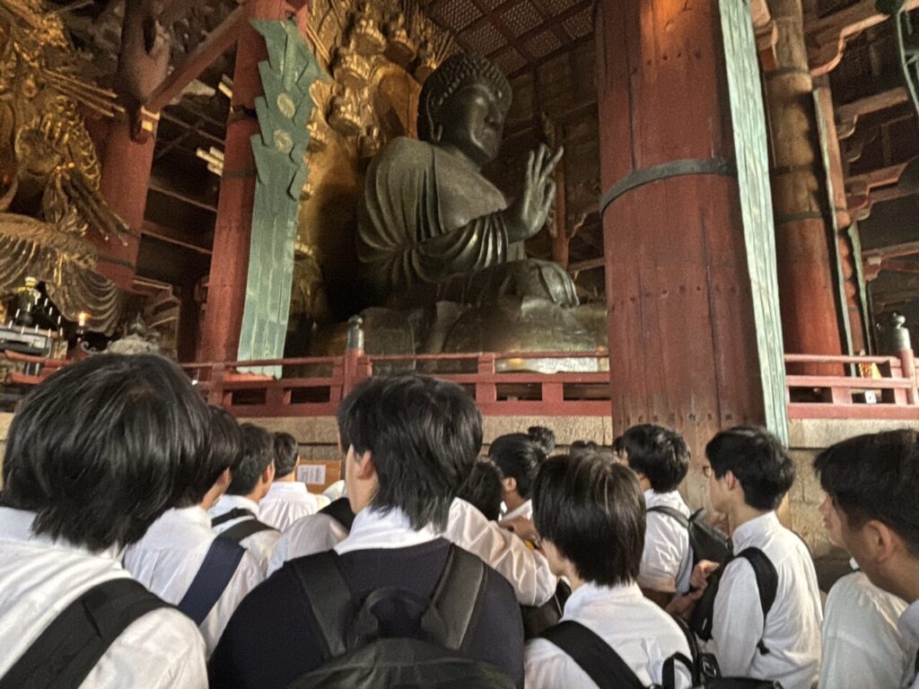 中学3年生 修学旅行大仏見学