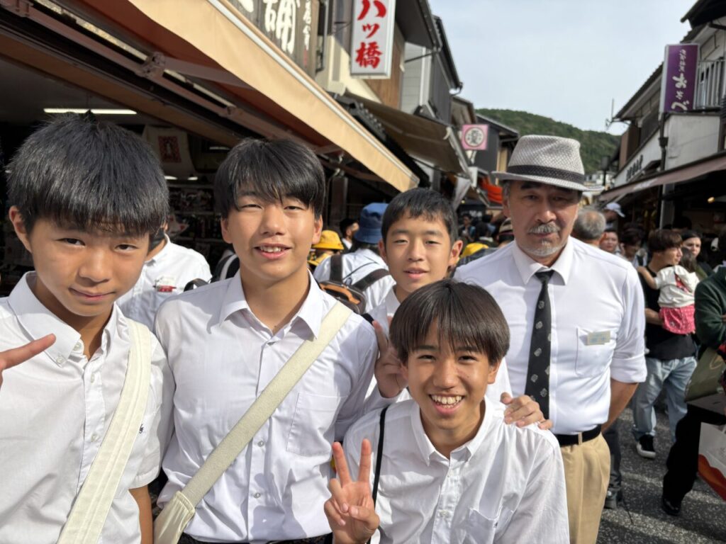 中学3年生 修学旅行観光