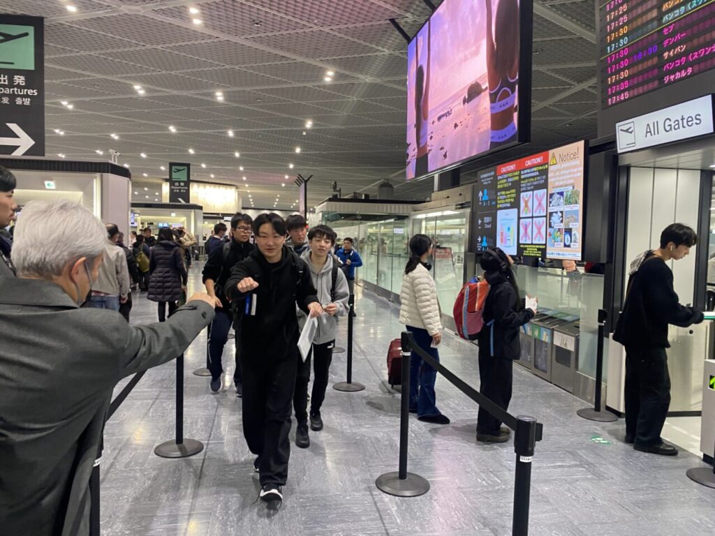 ニュージーランドターム留学へ向け出発!