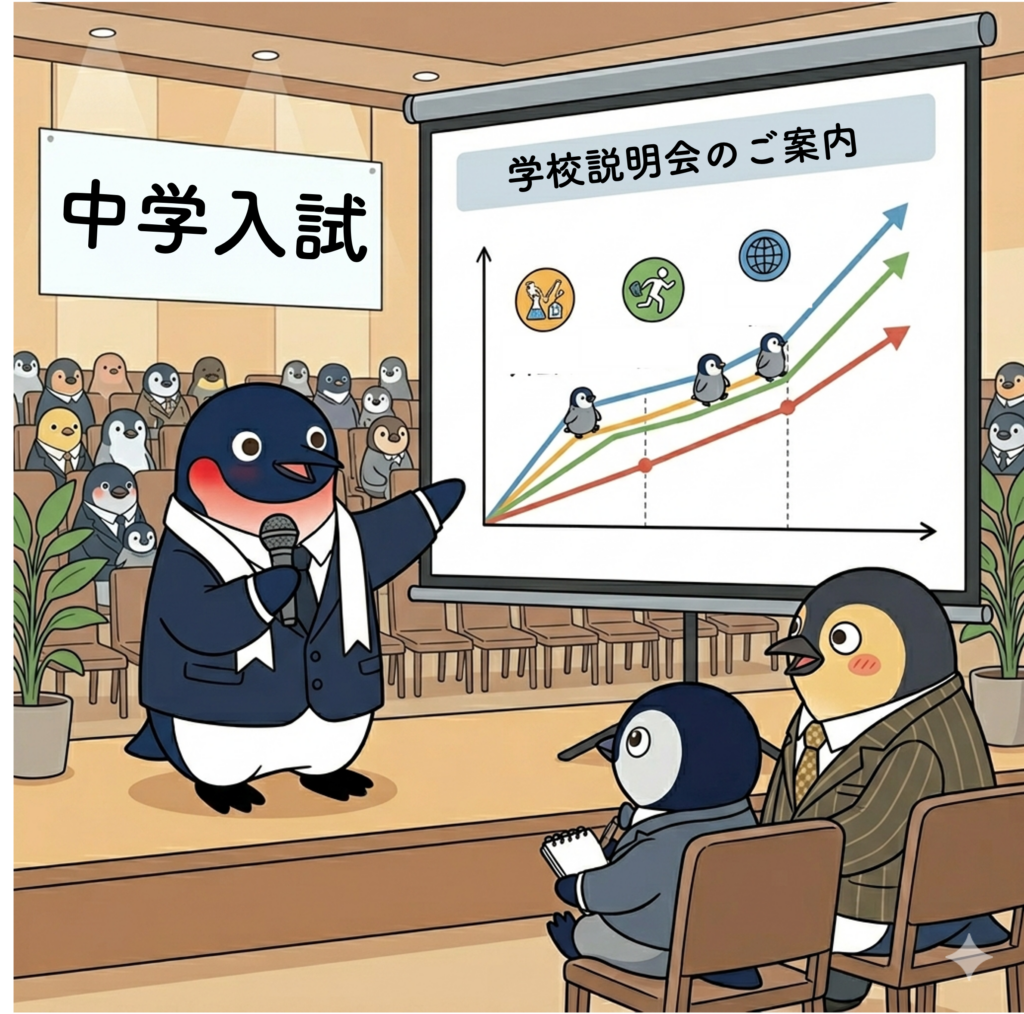 次は4月11日！2027年度中学入試学校説明会　申込み受付中！